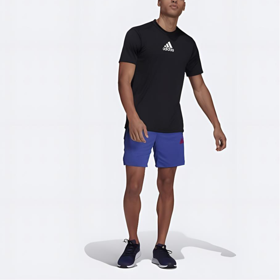 Мужская футболка adidas Logo (черная) — фото 4