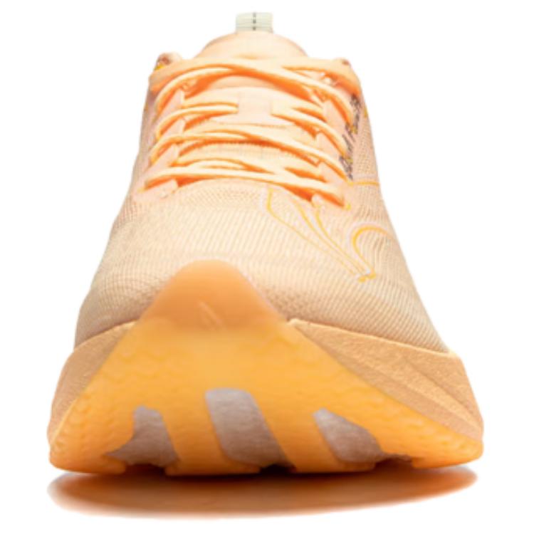 Li Ning Super Light 21 Fabric Slip Resistant Abrasion Resistant Low top Running Shoes Women’s Orange