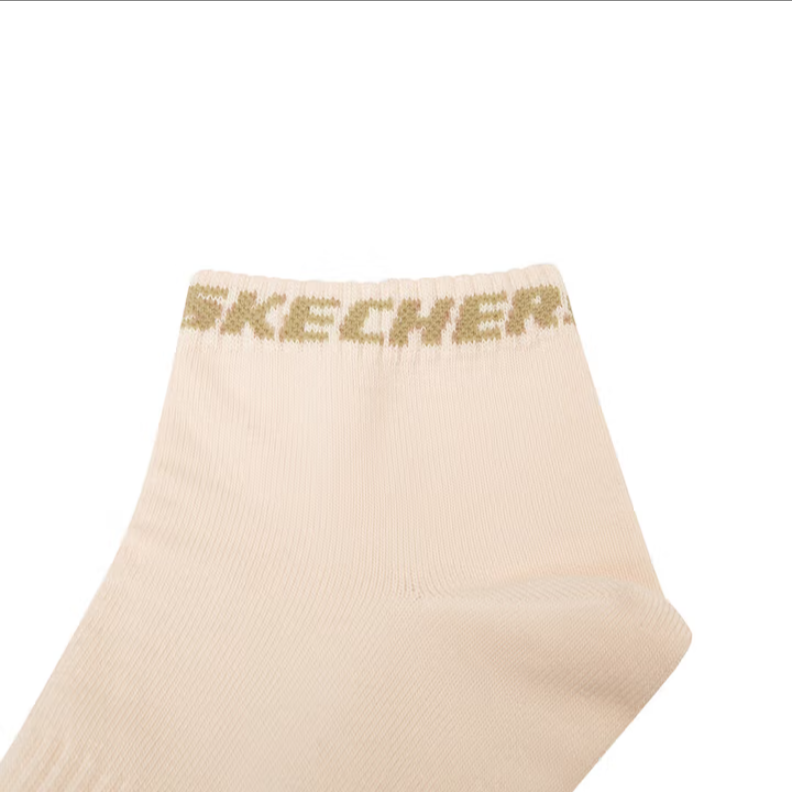 Skechers Crew Socks Unisex 3 Pack Beige