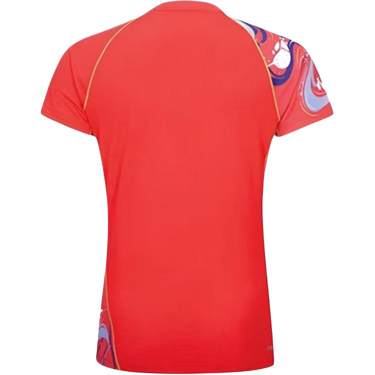 Li Ning Badminton Competition Collection Badminton Jersey Women’s Red