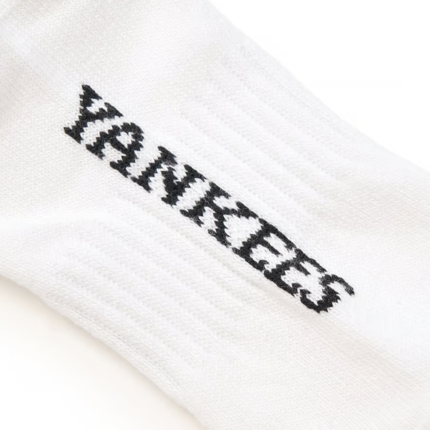 MLB BOSTON REDSOXNew York Yankees Ankle Socks Unisex 3 Pack White