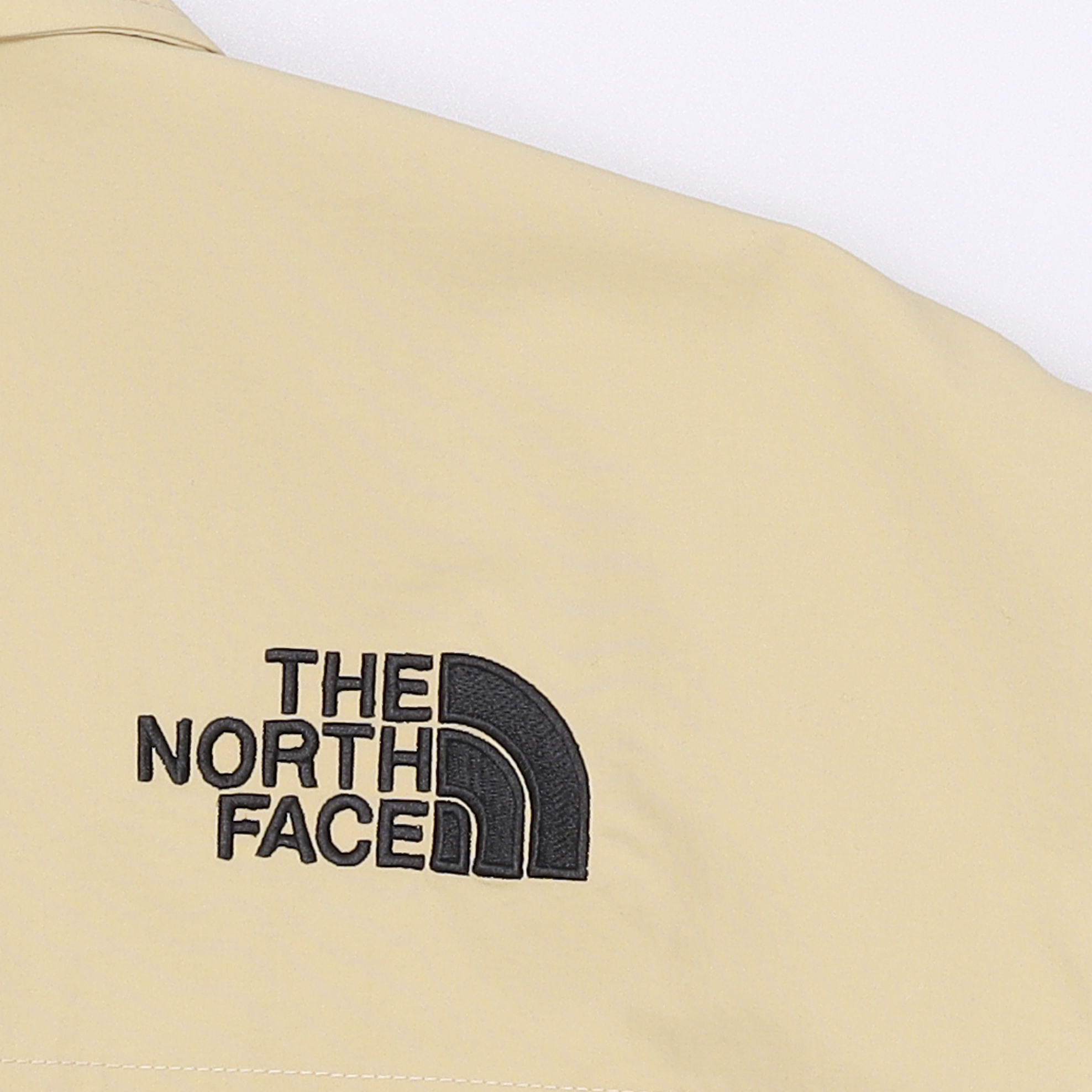 Куртка The North Face LOGO (бежевая) — фото 4