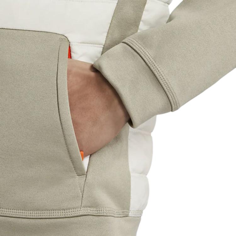 Мужская куртка Nike Colorblock Padded Jacket (серый металлик) — фото 6