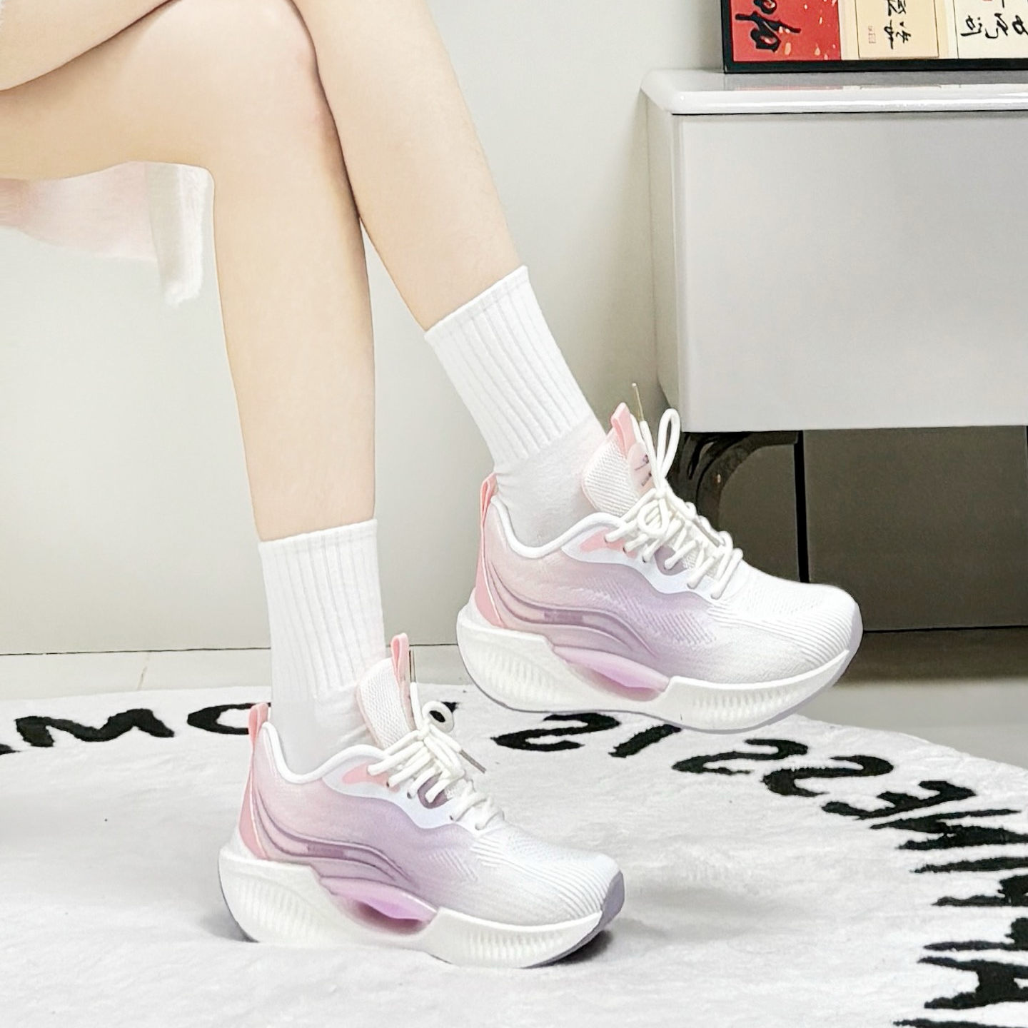 Warrior Feather Wings Collection Slip Resistant, Abrasion Resistant, Lightweight Low top Running Shoes Women’s