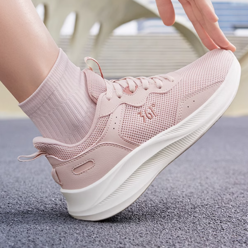 361° Mesh Cushioning Breathable Lightweight Cushioning Breathable Lightweight Low top Running Shoes Women’s Pink