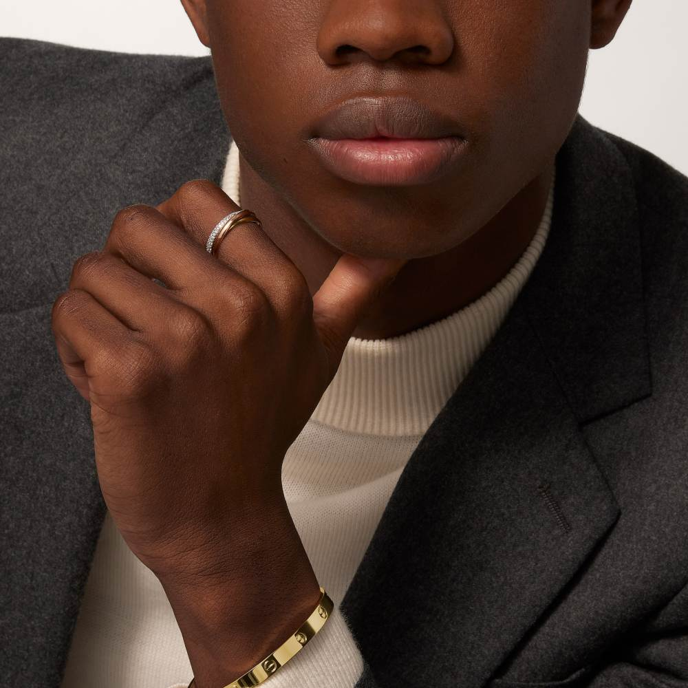 Кольцо Cartier Trinity Small (мультиколор) — фото 4