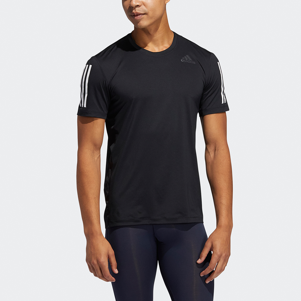 Мужская футболка adidas Tf Ss Ftd 3s (черная) — фото 2