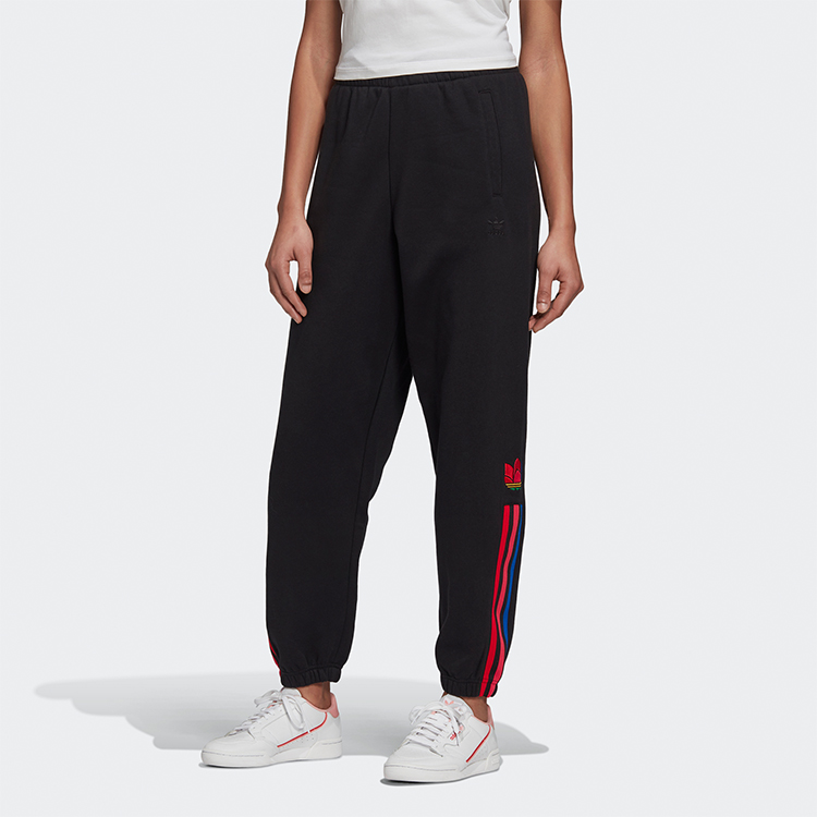 Женские штаны adidas originals (черные) — фото 3