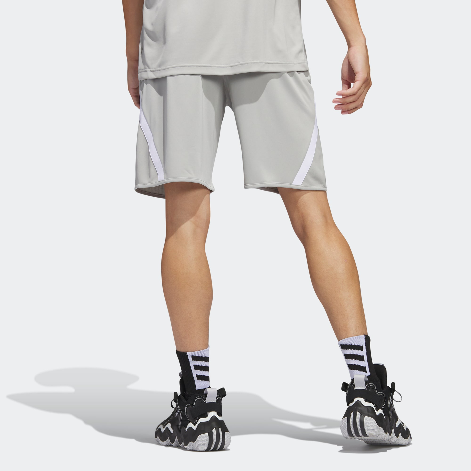 Adidas SS23 Basketball Shorts Men’s Metallic Gray