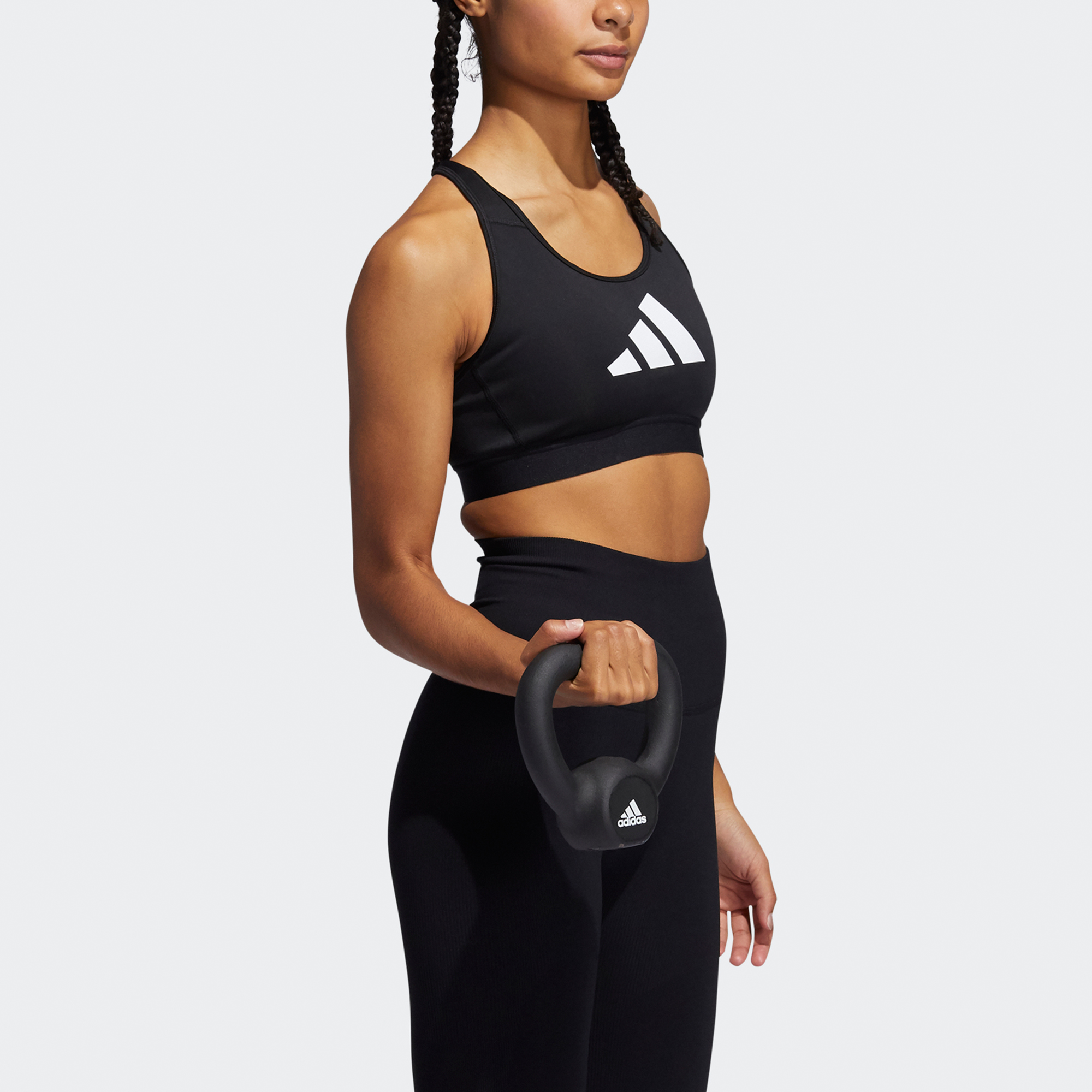 Adidas Sleeveless Sports Shirts Women’s Black Racerback