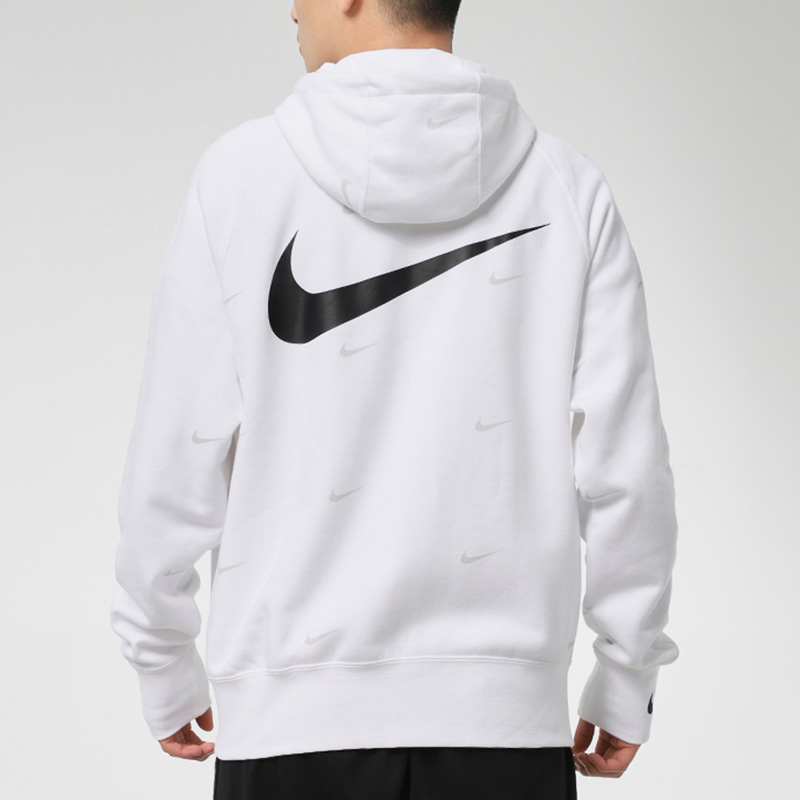 Мужская куртка Nike Sportswear Swoosh (белый) — фото 5