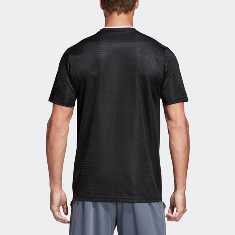 Adidas Soccer Jerseys Men’s Black Moderate Straight Fit