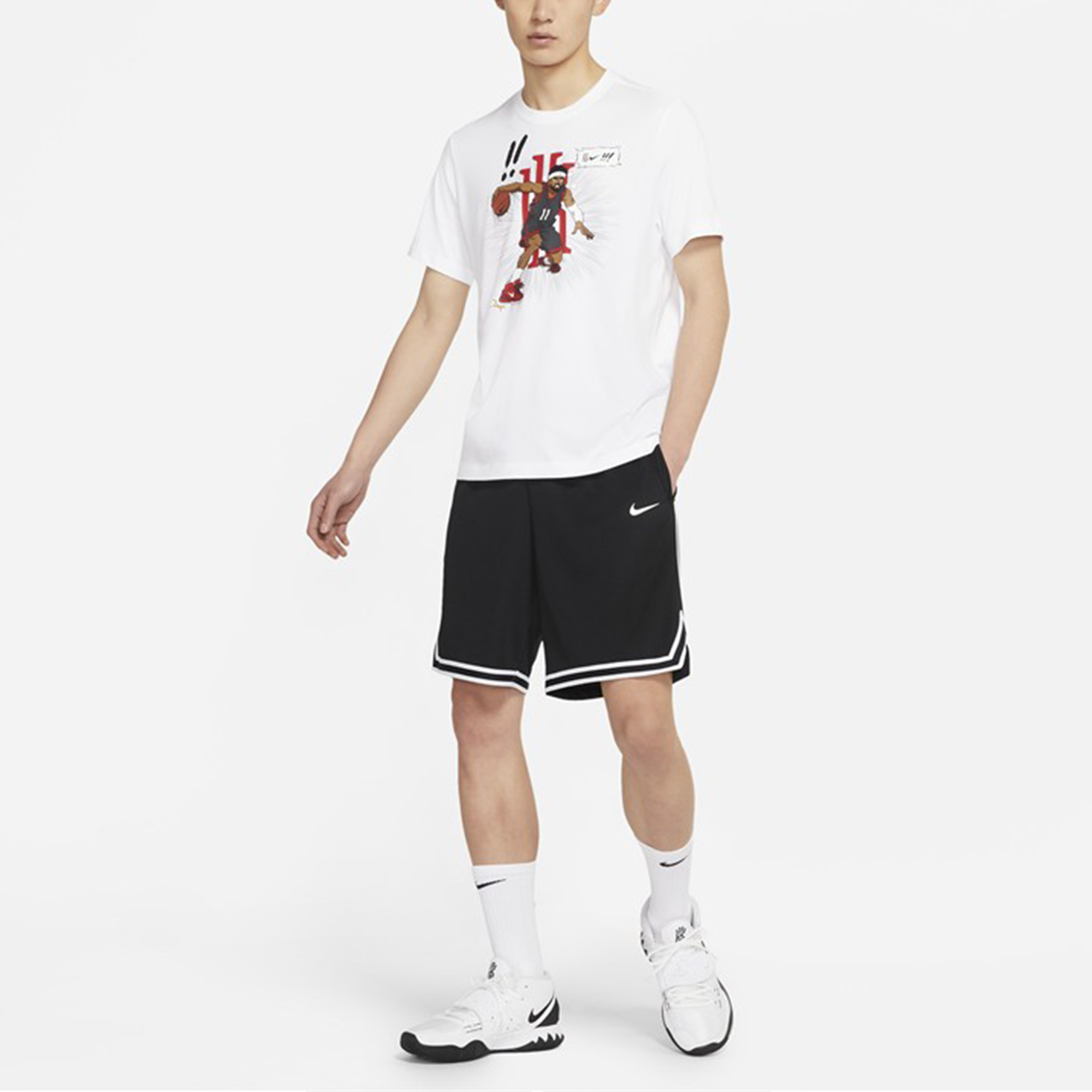 Мужская футболка Nike (белая) — фото 5