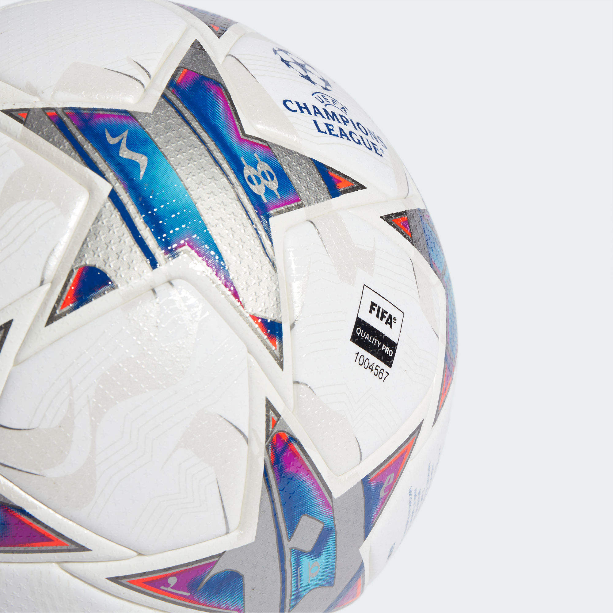 Adidas 5 FIFA Approved Soccer Ball Pu Seamless Thermal bonding Unisex White