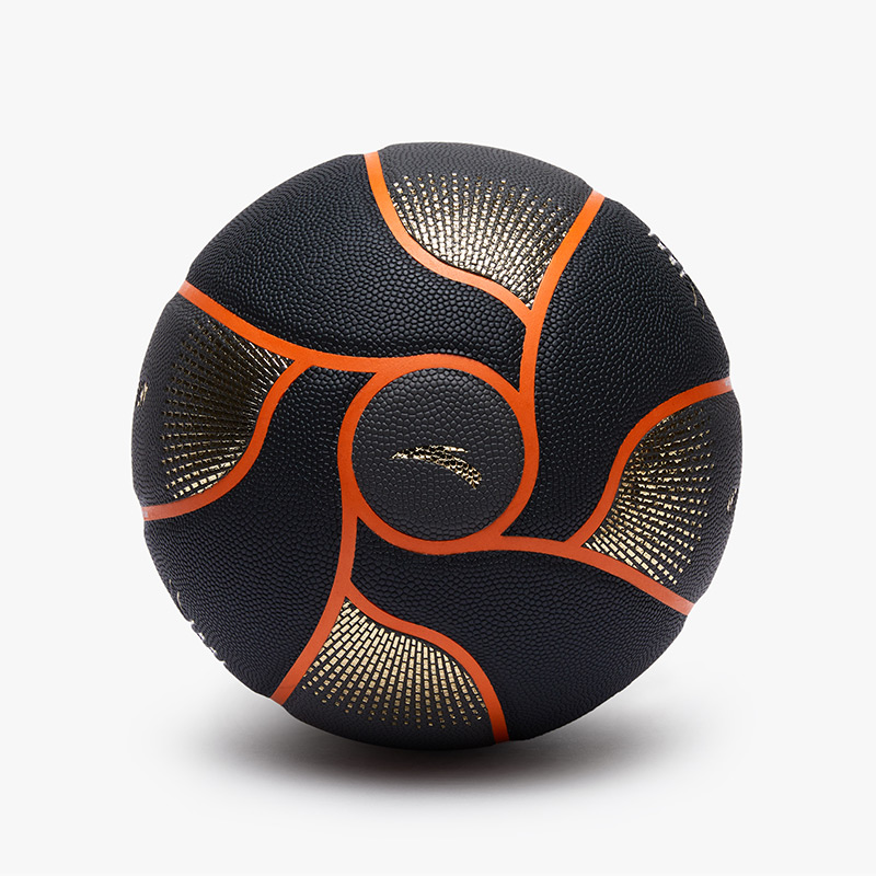 Anta Ling Dan China Mainland Version Basketball Orange Black No. 5/6/7 Training Men’s