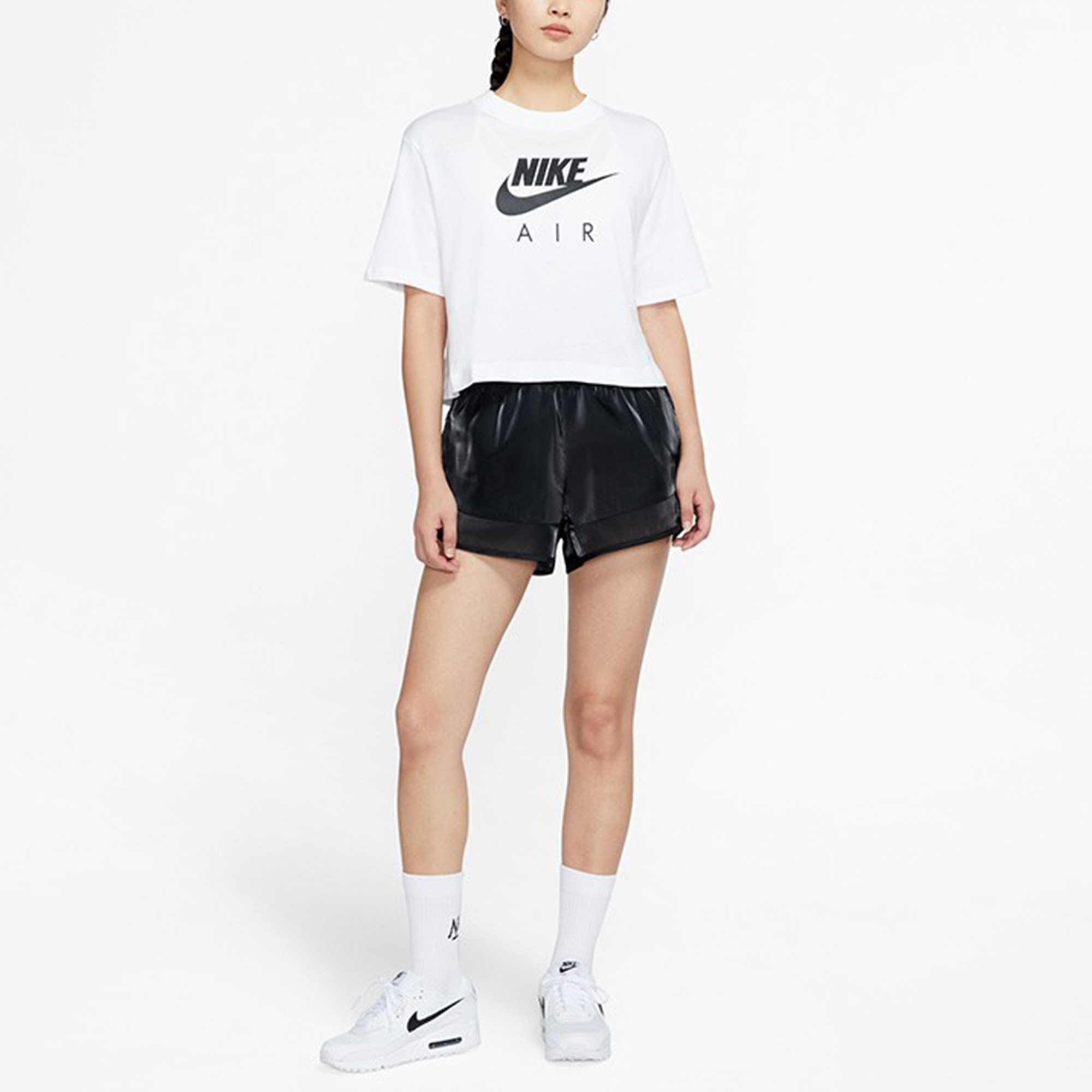 Женские шорты Nike (черные) — фото 4