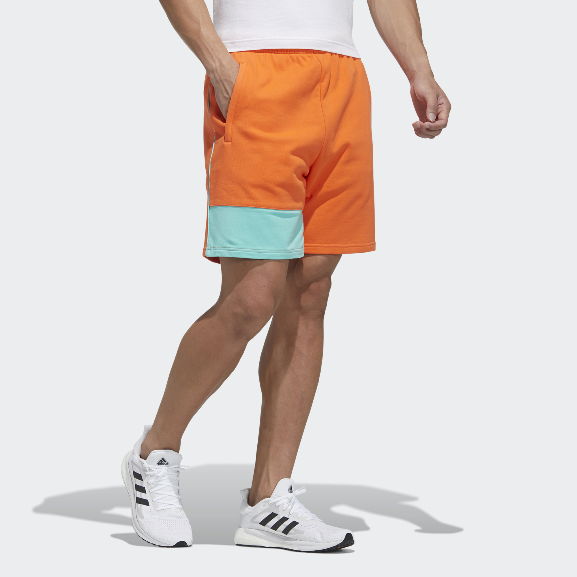 Adidas Sports Shorts Men’s Orange Moderate