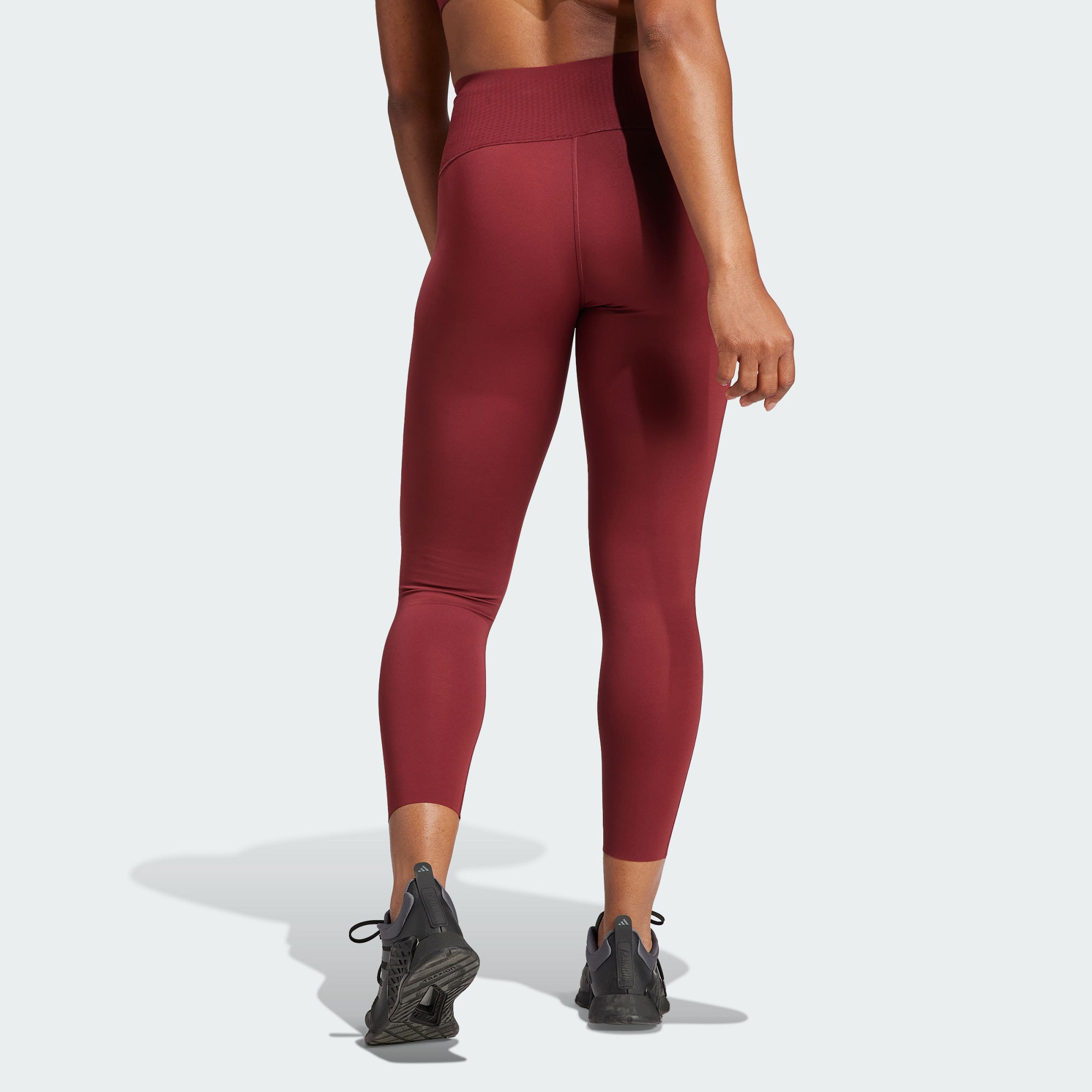 Adidas Free Shipping With AdiClub Optime Power 7/8 Leggings