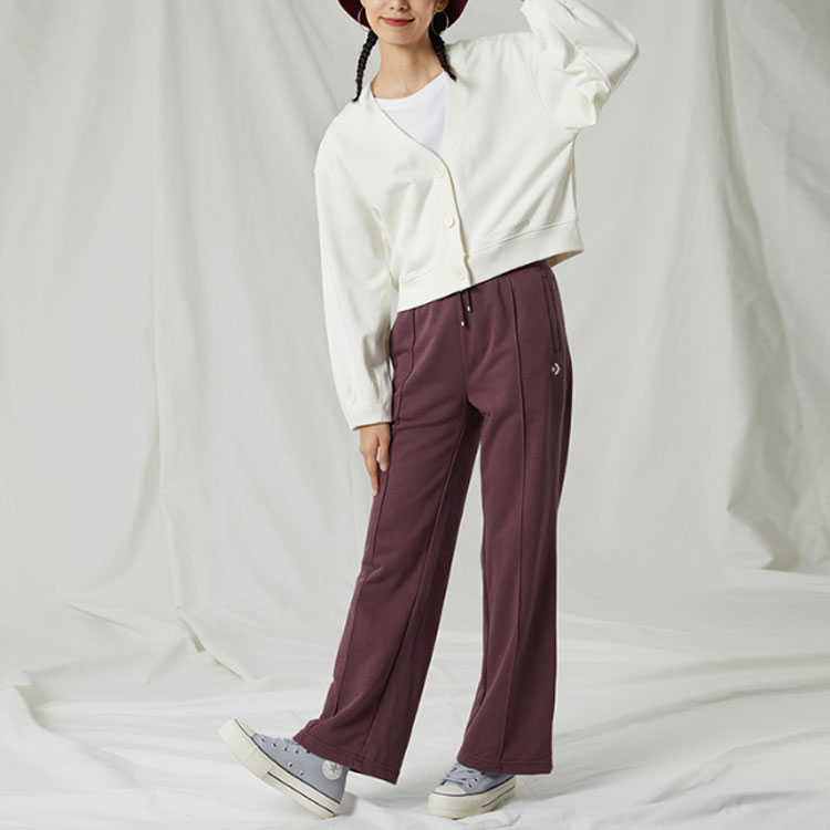 Converse Full Length Pants Women’s Dark Red
