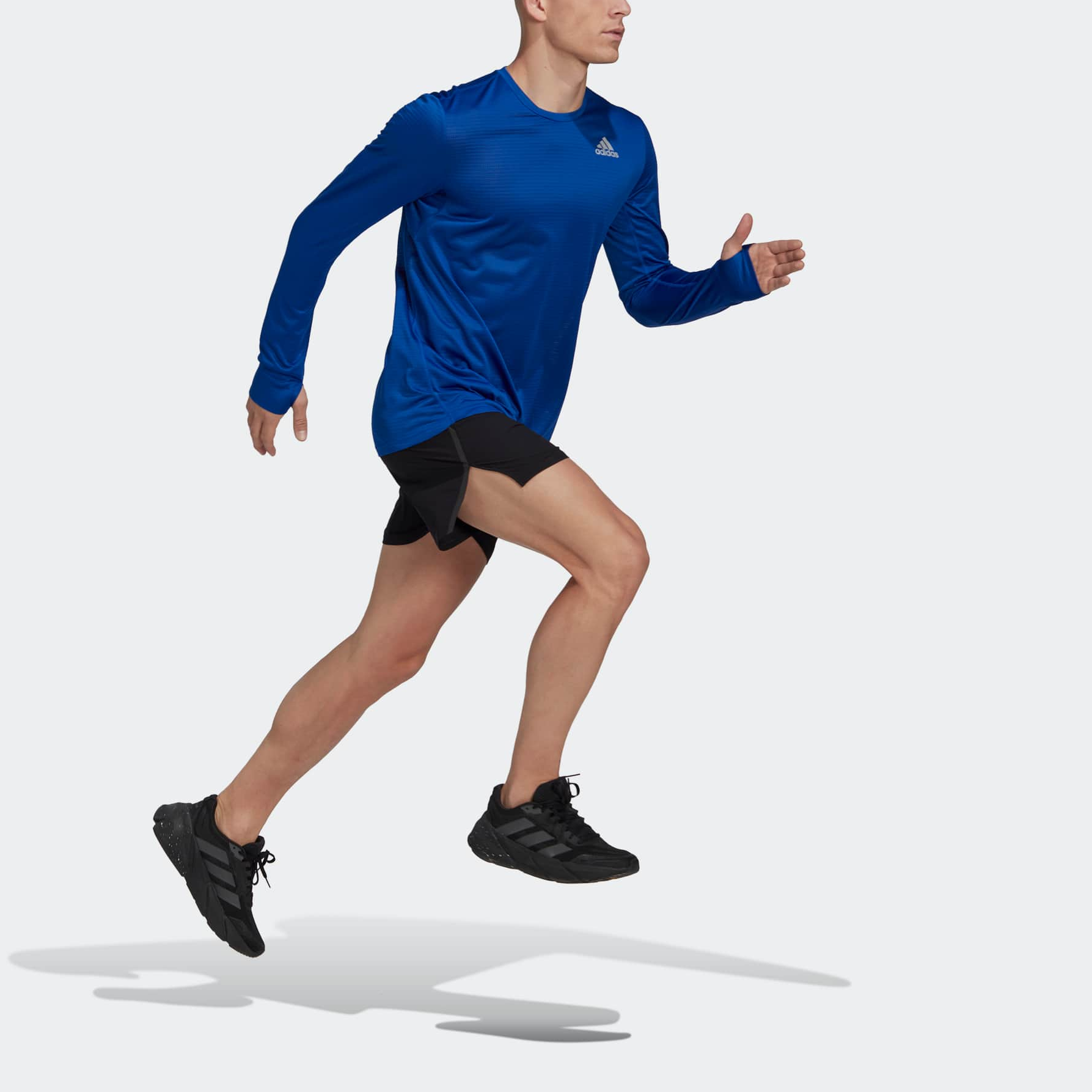 Adidas Running T Shirt Men’s Blue