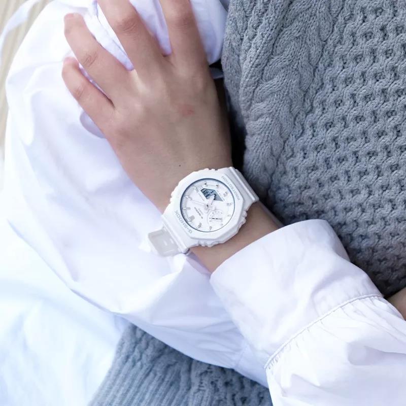 Женские часы Casio G-SHOCK WOMAN (белые) — фото 5