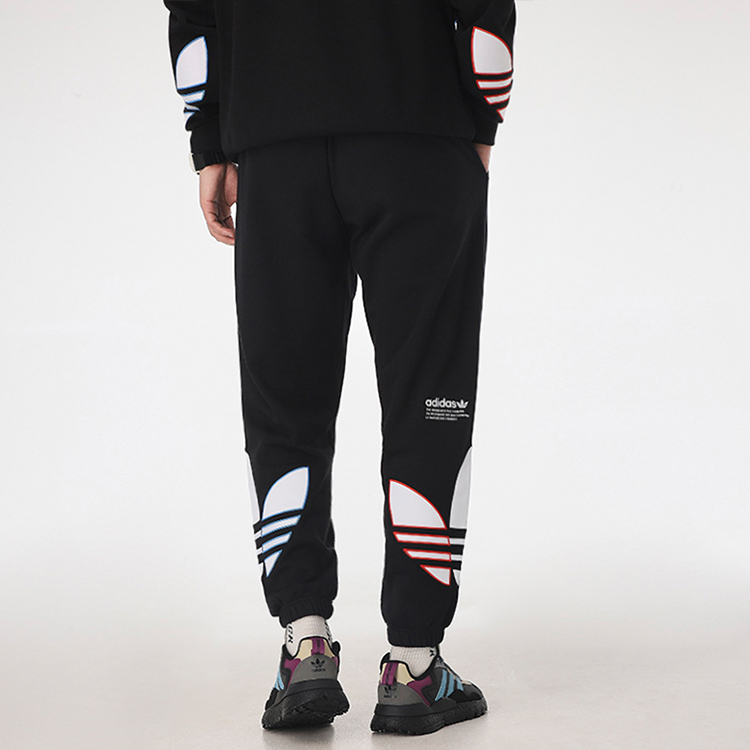 Мужские штаны adidas originals (черные) — фото 5