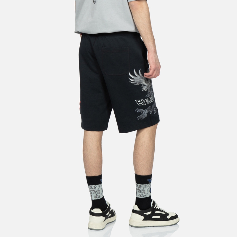 EVISU Sports Shorts Men’s Black