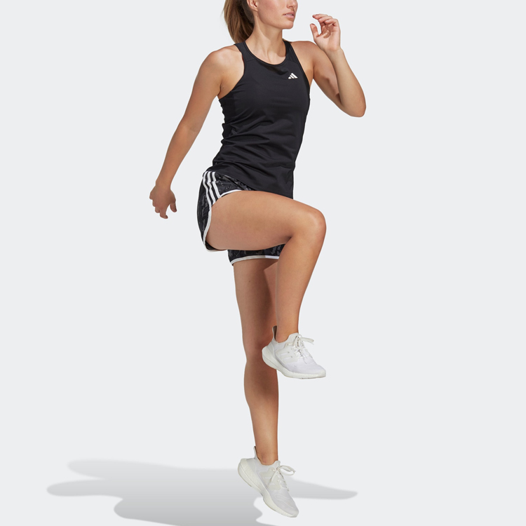 Adidas Sports Shorts Women’s Carbon Black Moderate Knitted Shorts