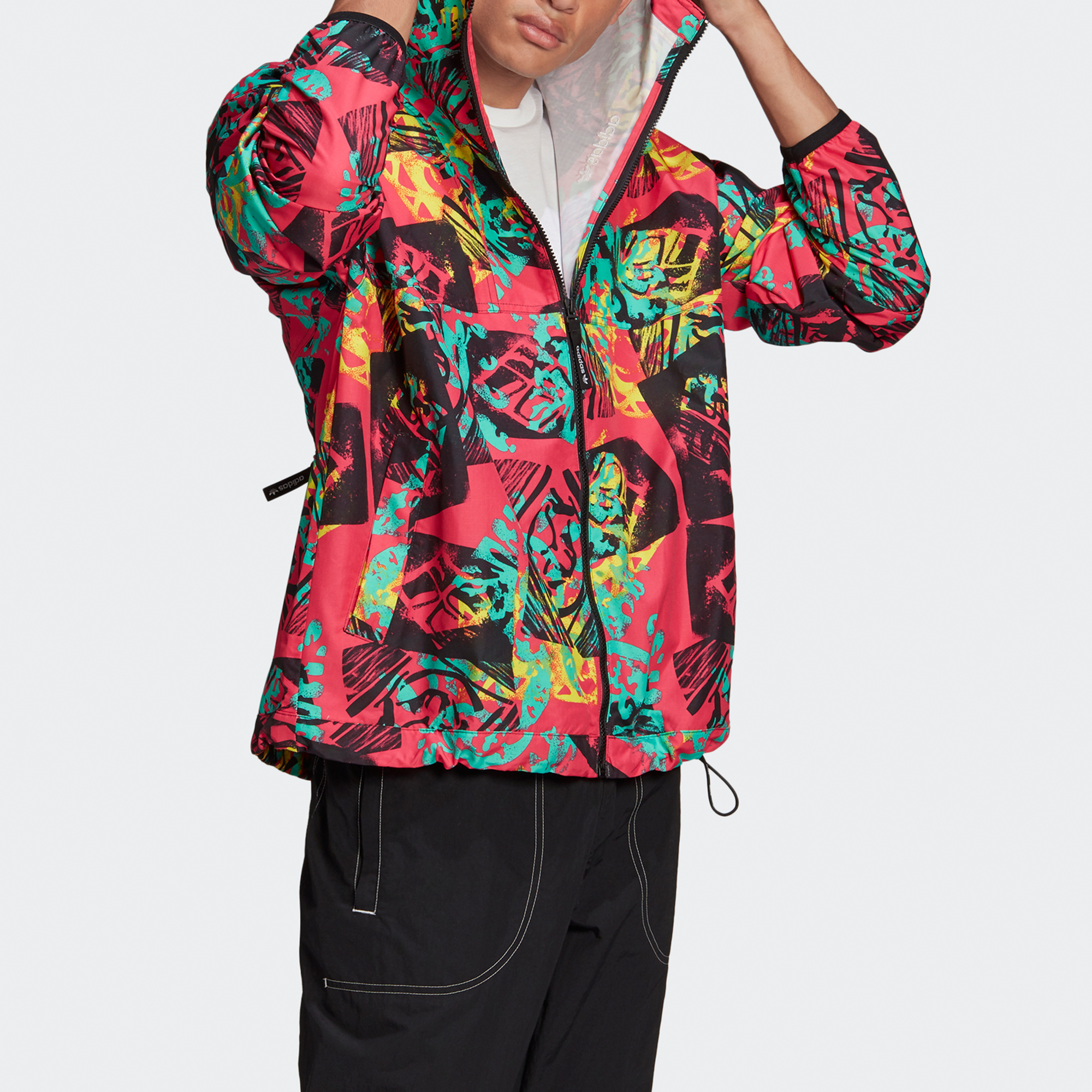 Мужская куртка adidas originals Adv Mesh Wvn Wb (разноцветная) — фото 4