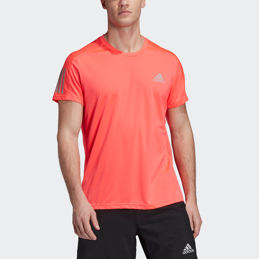Adidas Own The Run Running T Shirt Men’s Dark Pink