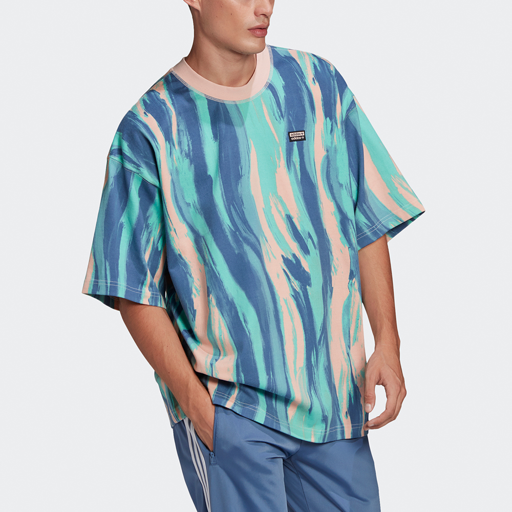 Мужская футболка adidas originals Grx Dtc Tee Aop (разноцветная) — фото 4