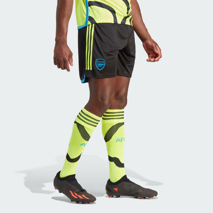 Adidas Arsenal Soccer Bottoms Men’s Black Moderate Straight Fit Pants