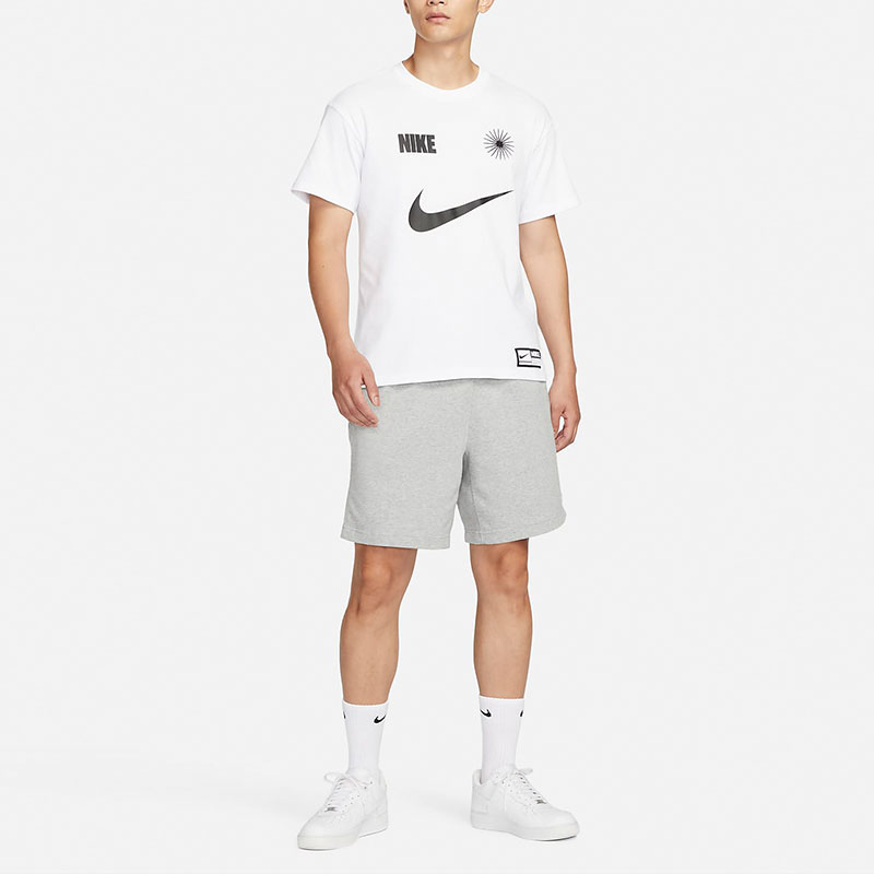 Nike Basketball Jerseys Men’s White Crew Neck Moderate
