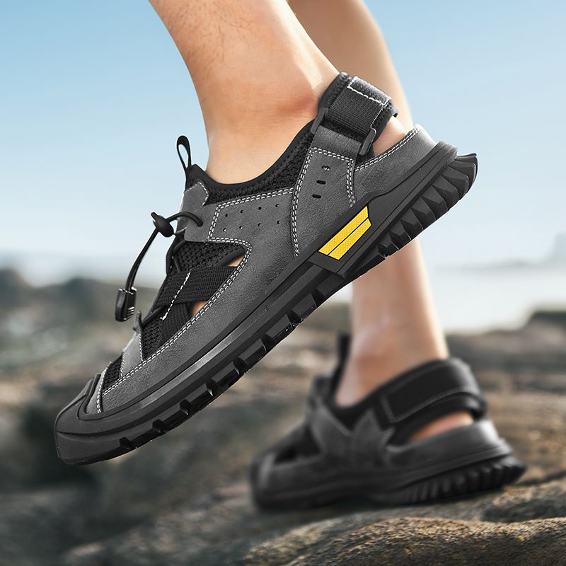 Jeep River Trekking Shoes Men's Black