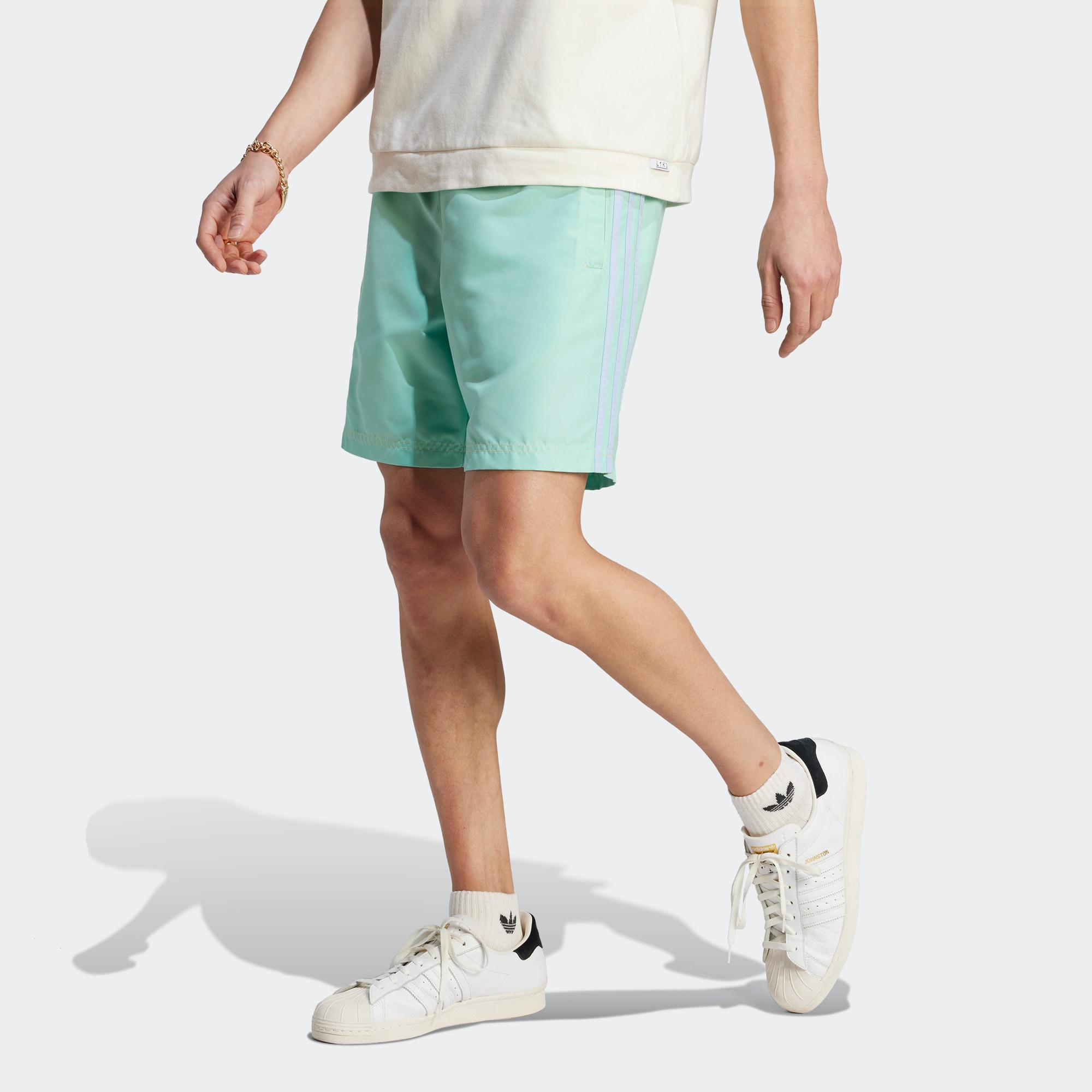 Adidas Originals Enjoy Summer Sports Shorts Men’s Simple Green