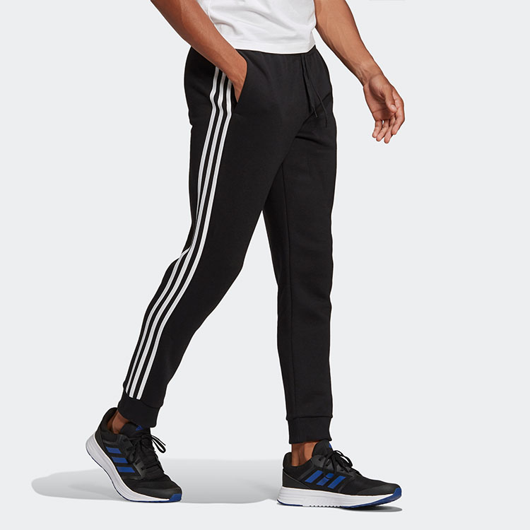 Мужские штаны adidas M 3s fl tc pt (черные) — фото 2