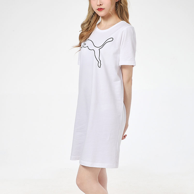 Женская футболка PUMA (белая) — фото 6