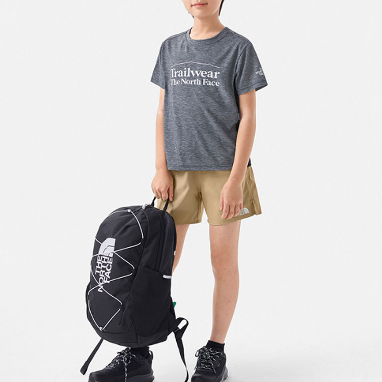 Мужская футболка The North Face Kids (серая) — фото 3