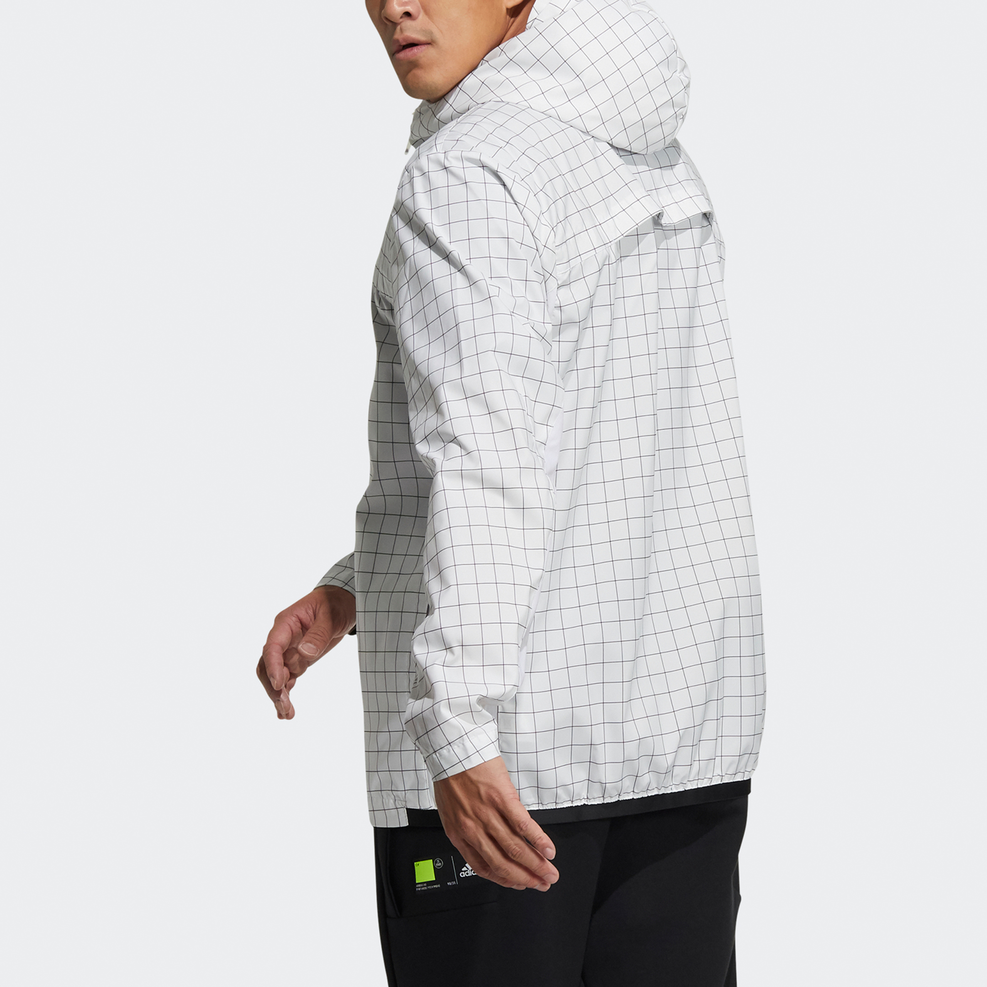 Мужская куртка adidas W.N.D. (белая) — фото 3