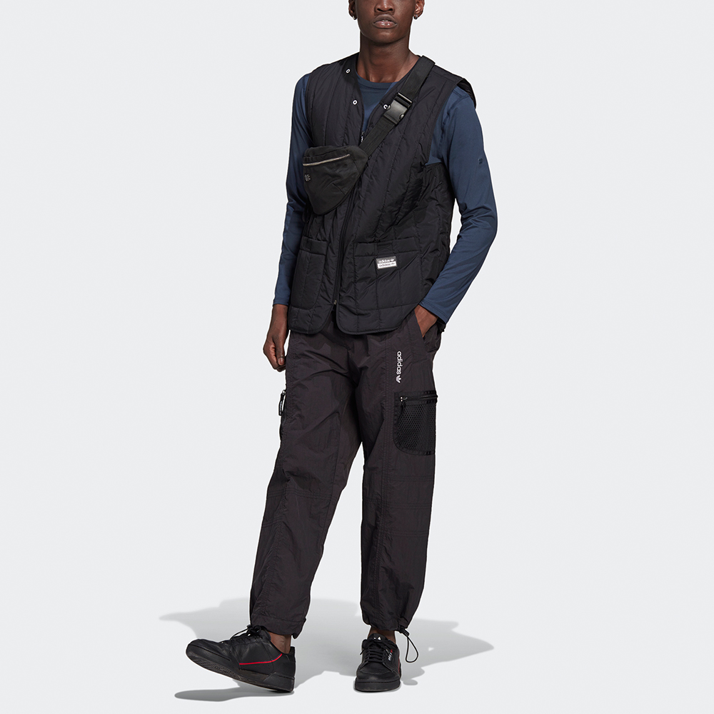 Мужские брюки adidas originals Adv Wvn Pants (черные) — фото 2