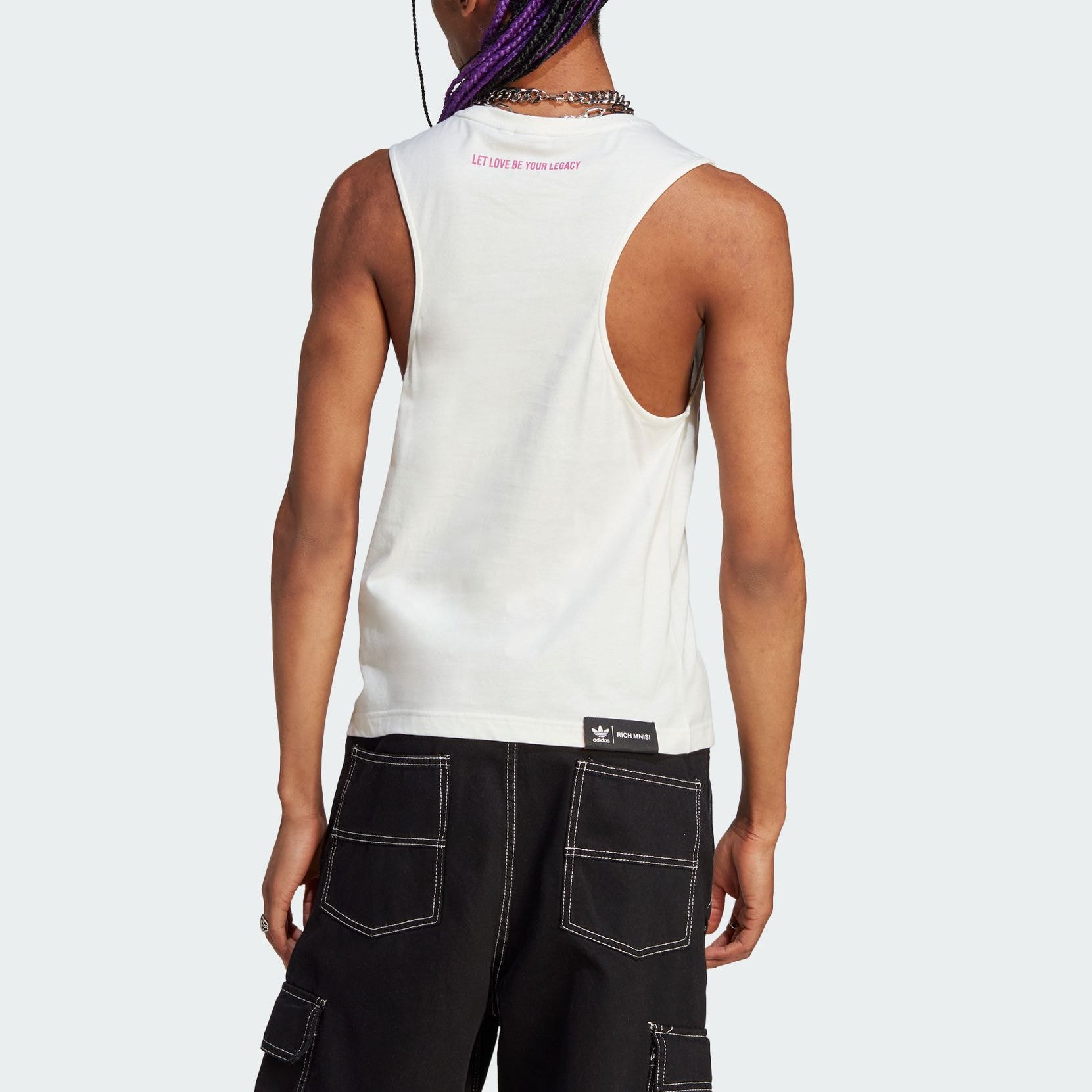 Adidas Originals Adidas Originals X Rich Mnisi Sleeveless Sports Shirts Women’s Jade White Other