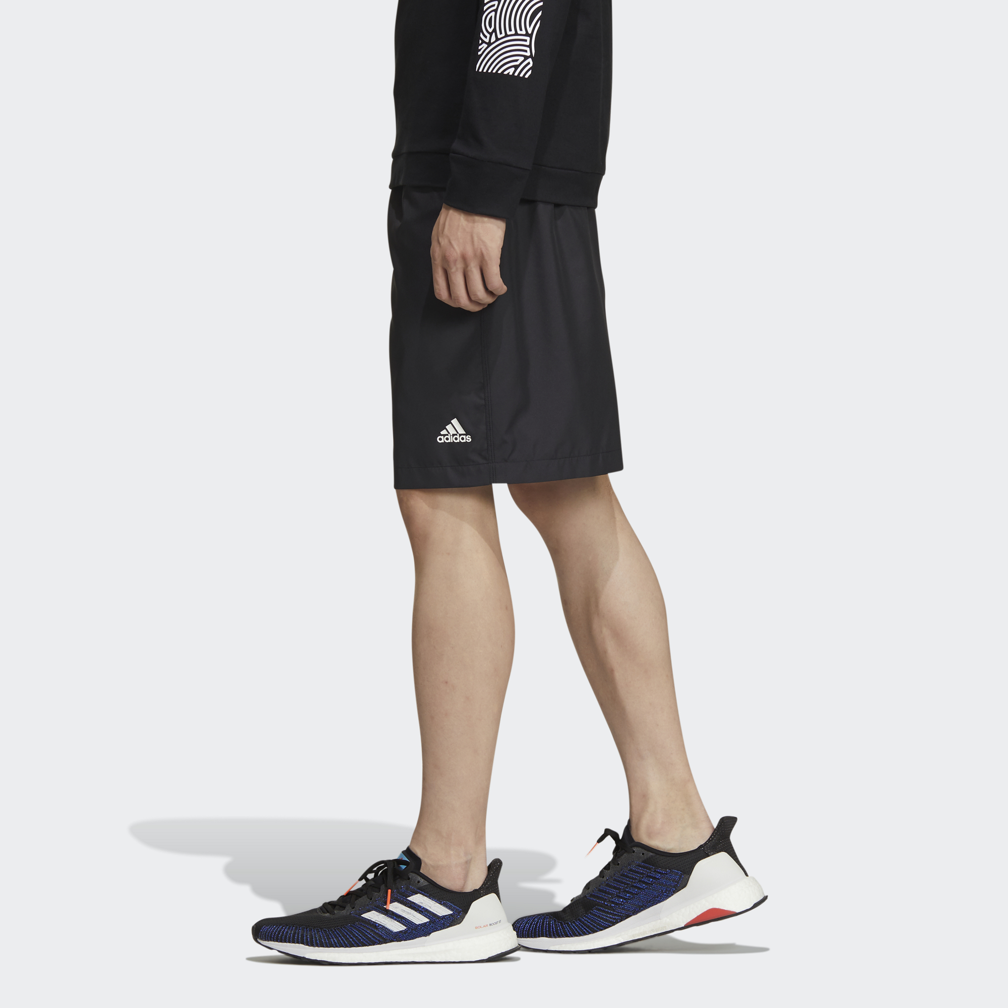 Мужские шорты adidas Tyo Wv Sh M (черные) — фото 4