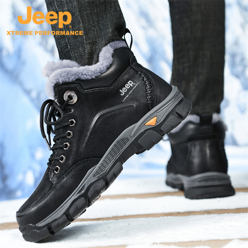 Jeep Snow Boots Men's Black