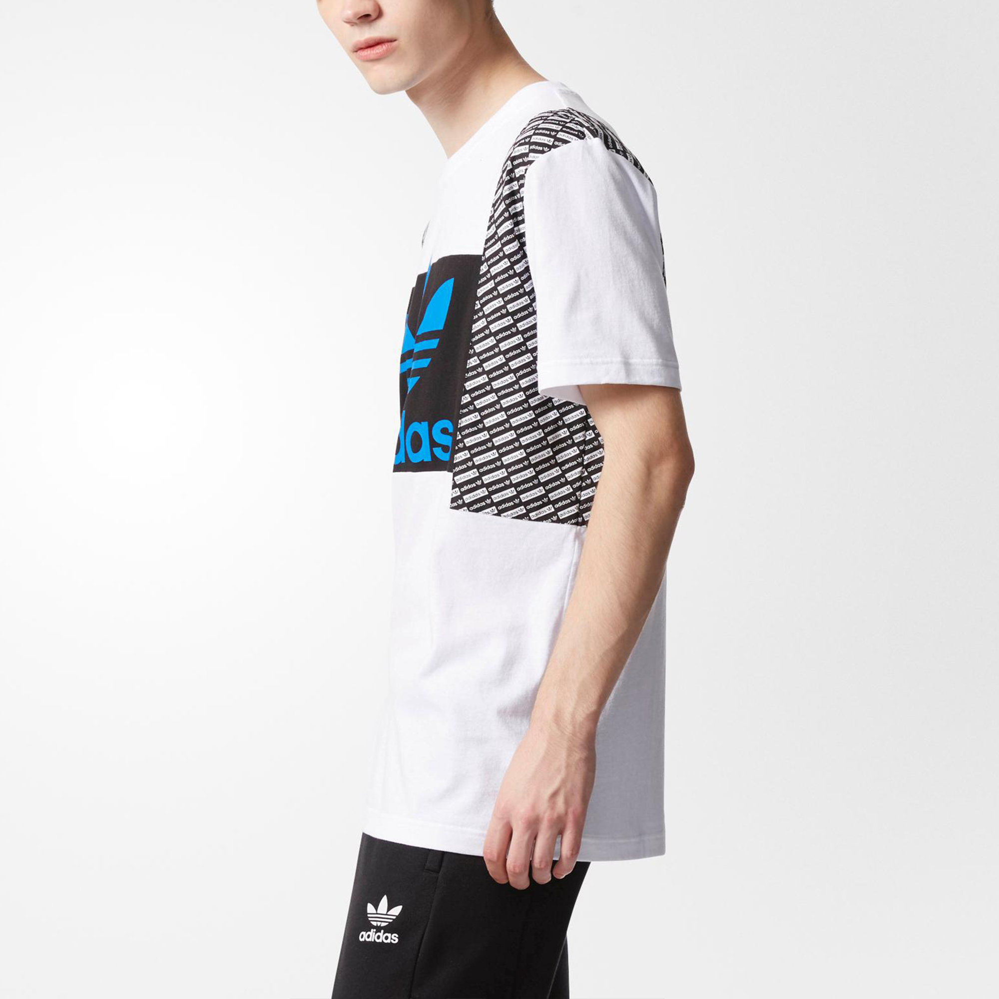 Мужская футболка adidas Originals Lond T-shirt (белая) — фото 5