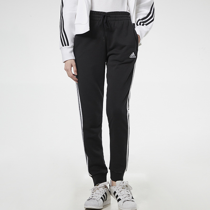 Женские штаны adidas Essential W 3s Ft C Pt (черные) — фото 3