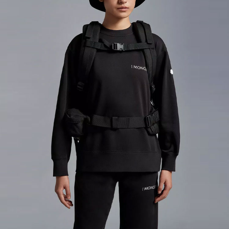 Женское худи Moncler (черный) — фото 2