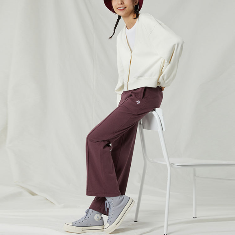 Converse Full Length Pants Women’s Dark Red
