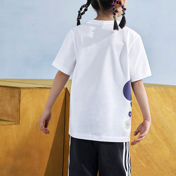 Женская футболка adidas originals (белая) — фото 4