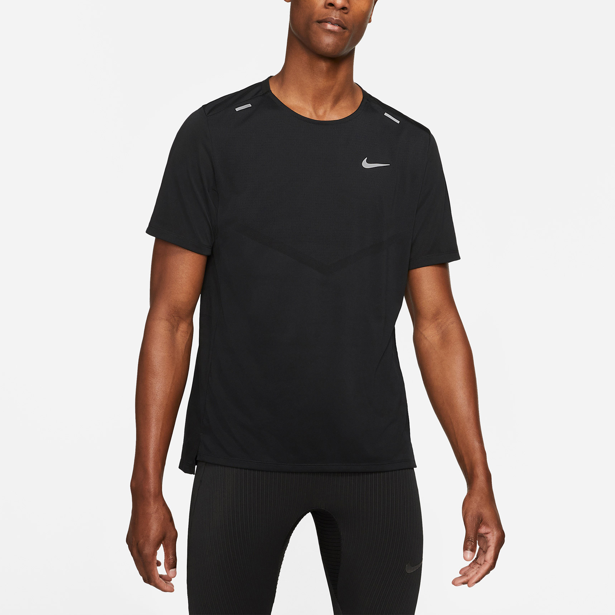 Nike Dri Fit Running T Shirt Men’s Black