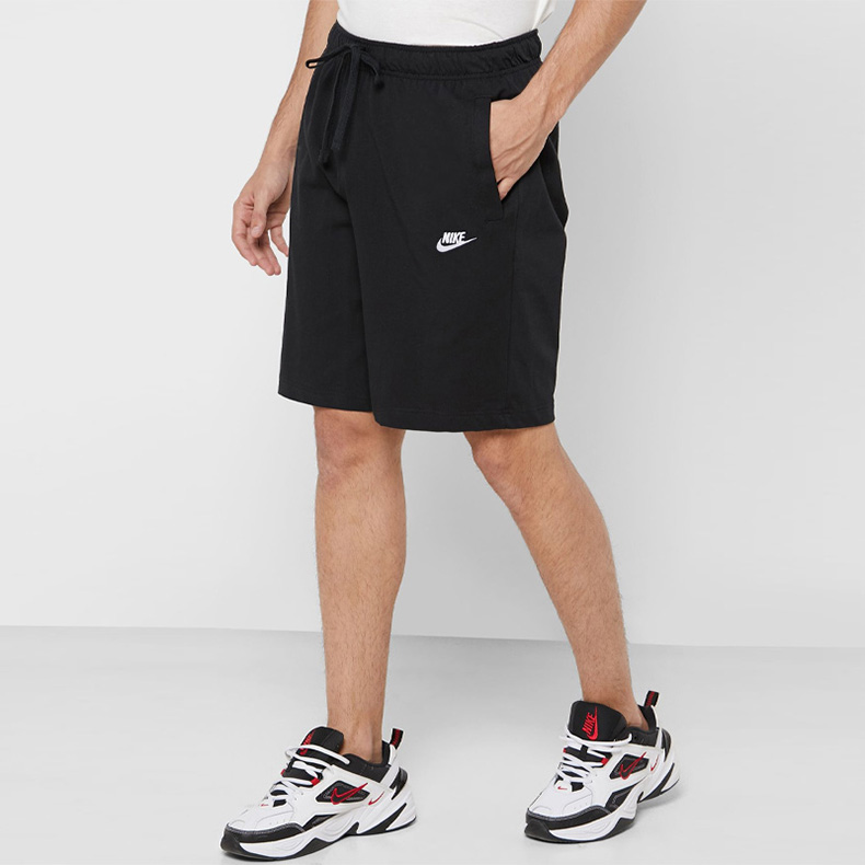 Мужские шорты Nike Club Short Jsy (черные) — фото 5